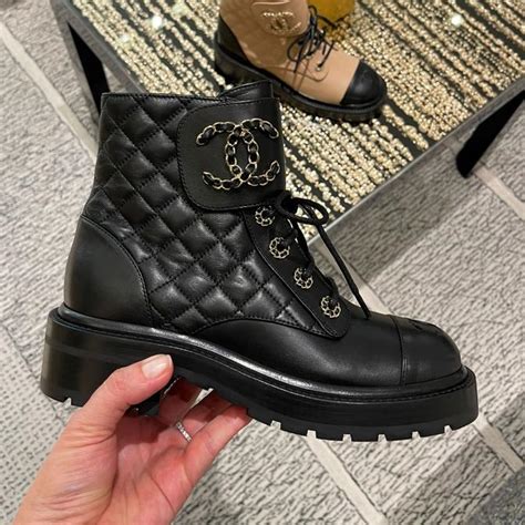 chanel coco nior|Chanel coco noir boots.